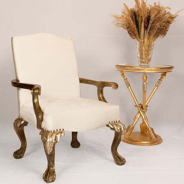 Luxe Crust White Chair